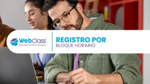 Registro por bloque horario